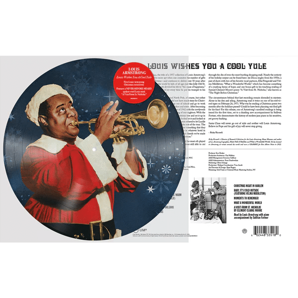 Louis Armstrong - Louis Wishes You A Cool Yule (Picture Vinyl)