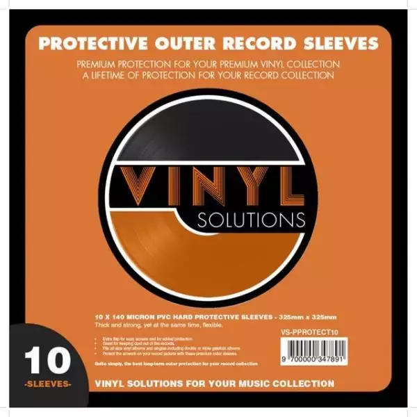 Vinyl Solutions - Plašu ārējās aizsargkabatiņas (10 x 12'' inch)