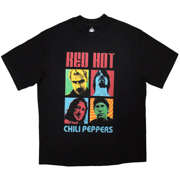 Red Hot Chili Peppers - Portrait Photos Oversized Boxy