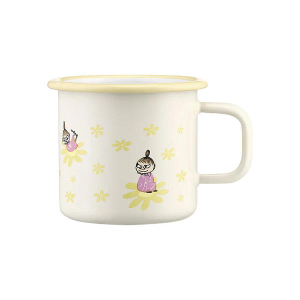 Moomins - Emaljēta krūze Flowers (370ml)
