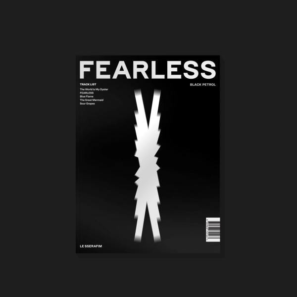 LE SSERAFIM - Fearless (Black Petrol Version)